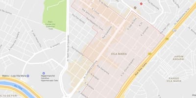 Mapa de Vila Maria São Paulo