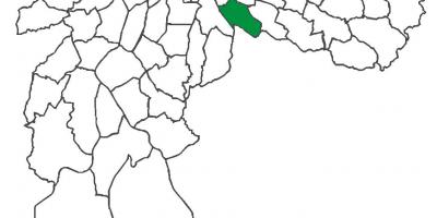 Mapa de Vila Prudente distrito